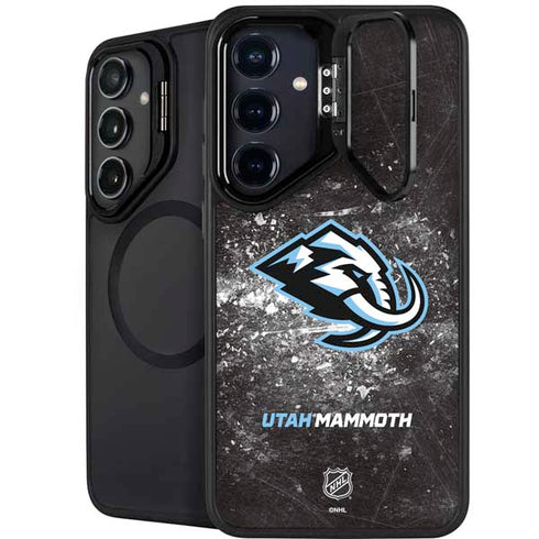 NHL Utah Mammoth Ice Frost Galaxy S25 Kickstand Case